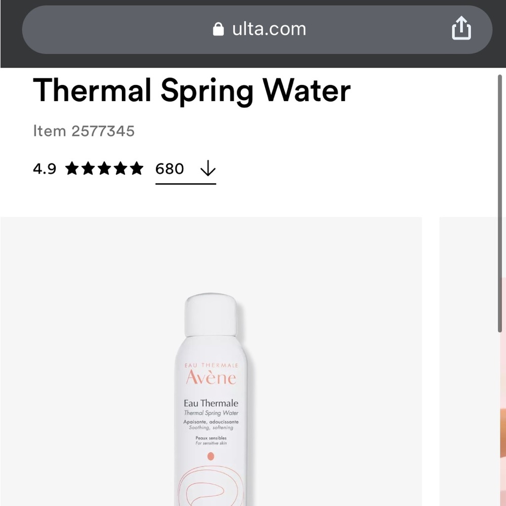 Avene Thermal Spring Water - Picture 3 of 4
